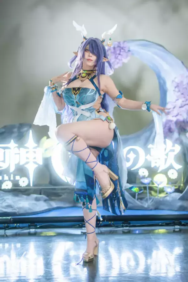 「【コスプレ】ゲームから飛び出したような絶世の美女たちが降臨！東京タワーにて開催中の『原神』スペシャルイベントが見応え抜群だった【写真41枚】」の画像