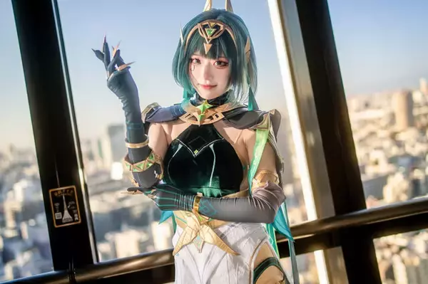 「【コスプレ】ゲームから飛び出したような絶世の美女たちが降臨！東京タワーにて開催中の『原神』スペシャルイベントが見応え抜群だった【写真41枚】」の画像