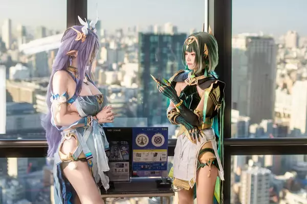 「【コスプレ】ゲームから飛び出したような絶世の美女たちが降臨！東京タワーにて開催中の『原神』スペシャルイベントが見応え抜群だった【写真41枚】」の画像