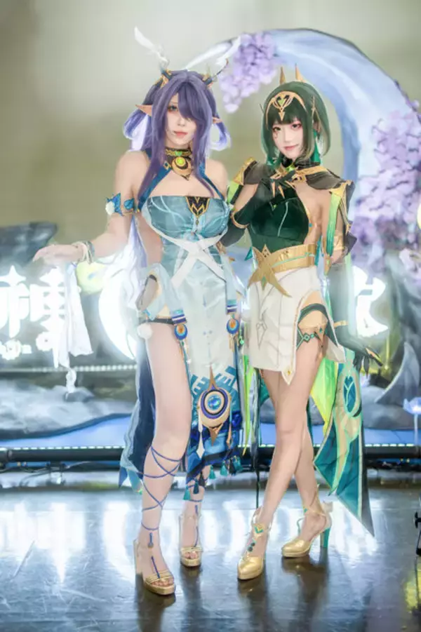 「【コスプレ】ゲームから飛び出したような絶世の美女たちが降臨！東京タワーにて開催中の『原神』スペシャルイベントが見応え抜群だった【写真41枚】」の画像