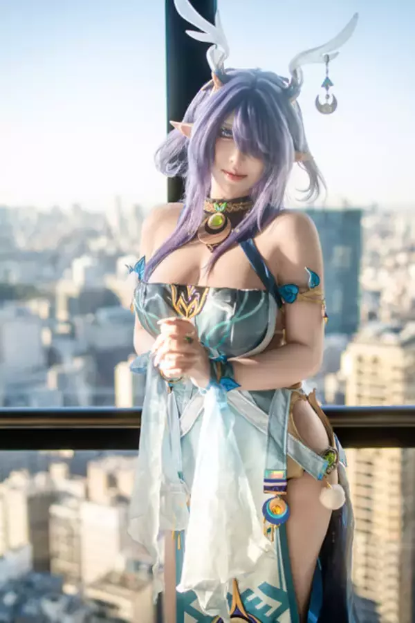 「【コスプレ】ゲームから飛び出したような絶世の美女たちが降臨！東京タワーにて開催中の『原神』スペシャルイベントが見応え抜群だった【写真41枚】」の画像