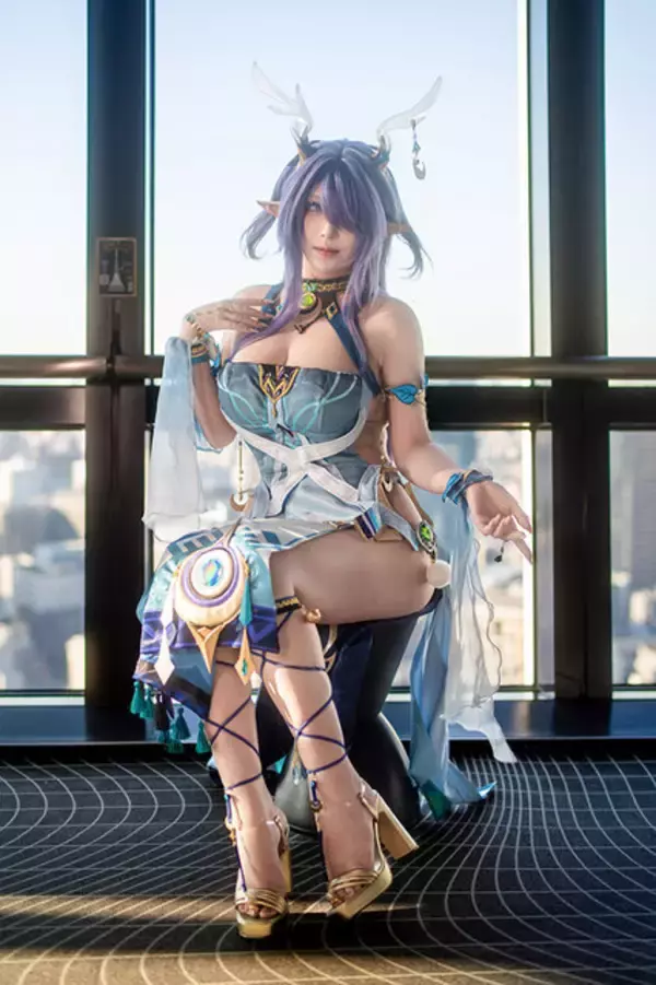 「【コスプレ】ゲームから飛び出したような絶世の美女たちが降臨！東京タワーにて開催中の『原神』スペシャルイベントが見応え抜群だった【写真41枚】」の画像