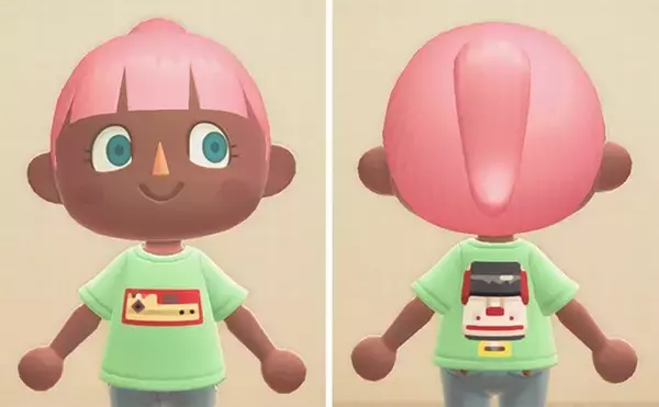 「『あつ森』公式が「任天堂ゲーム機のマイデザイン」を配布！ファミコンTシャツ、ゲームボーイの顔出し看板など全6種類」の画像