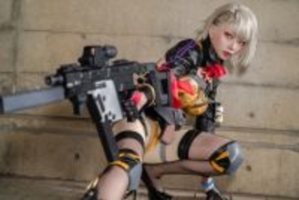 【コスプレ】190センチオーバーの美スタイルから繰り出すポージングがど迫力！『ドルフロ2』ヴェクターがかっこよすぎた【写真8枚】