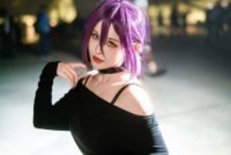 【コスプレ】台湾美女の「チェンソーマン」レゼが妖艶！見惚れる横顔にハイヒール&黒ストッキングで美脚が映える【写真8枚】