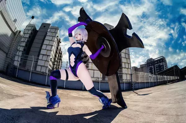 「【コスプレ】『FGO』第2部完結記念！今は遥か理想…マシュの完璧なスタイルを香港美女が“現界”させてしまう【写真11枚】」の画像