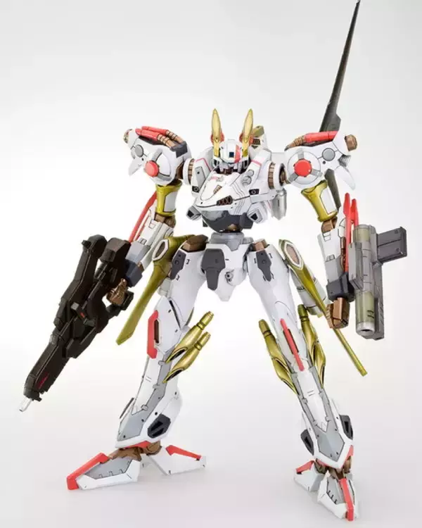 「小説版「アーマード・コア」より「ウィクトーリア」が、忠実な再現度を誇るプラモデルに！白いボディで駆ける主人公機が予約受付中」の画像