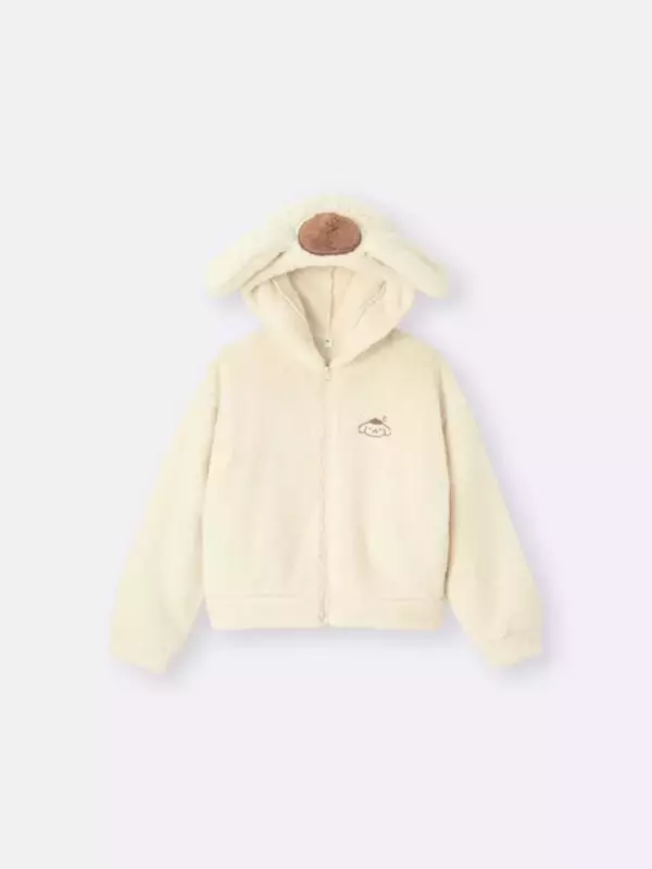 「GUから「ハローキティ＆ポムポムプリン」のコラボコレクション登場！スウェットやふわふわな“なりきり”ルームウェアが可愛い」の画像