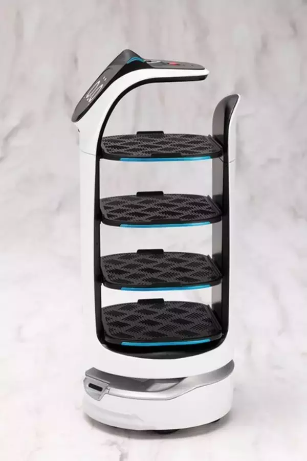 「ファミレスでお馴染み！ネコ型配膳ロボット「ベラボット」が大きめなサイズのプラモデルに」の画像