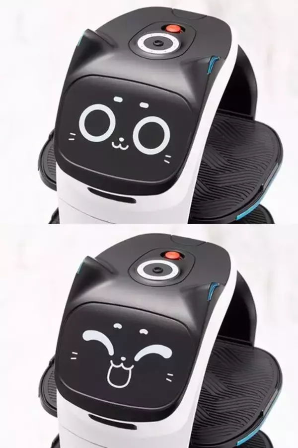 「ファミレスでお馴染み！ネコ型配膳ロボット「ベラボット」が大きめなサイズのプラモデルに」の画像