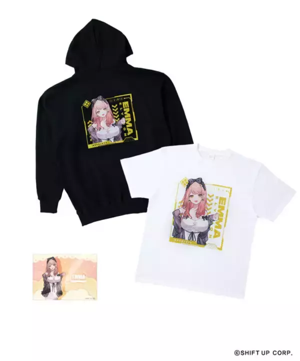 「『勝利の女神：NIKKE』×「ZOZOTOWN」コラボアイテムが受注販売開始！エマら4名の“パジャマ”コンセプト描き下ろしイラストをデザイン」の画像