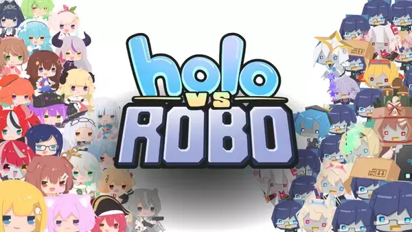 50名以上のホロライブメンバーが“デフォルメロボ”に！タワーディフェンス新作『Holo vs Robo』Steamで配信開始