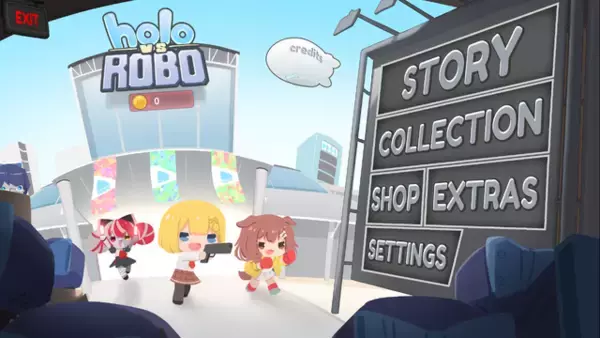 「50名以上のホロライブメンバーが“デフォルメロボ”に！タワーディフェンス新作『Holo vs Robo』Steamで配信開始」の画像