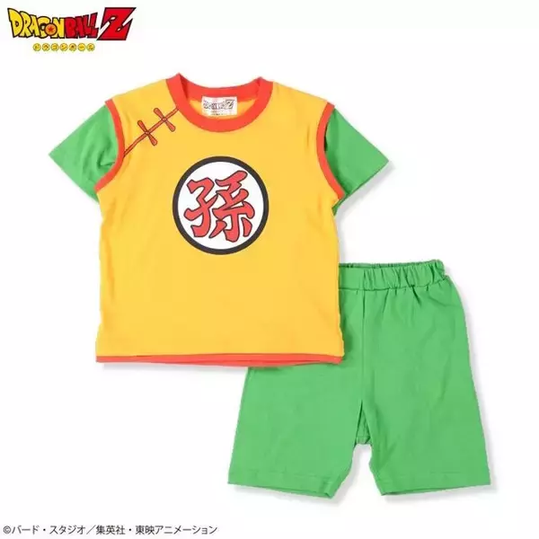 「しまむらパークで「ドラゴンボール」ベビー用アパレルがオンライン販売！幼年期悟飯のパジャマ、オレンジ道着のロンパスなど豊富なデザイン」の画像