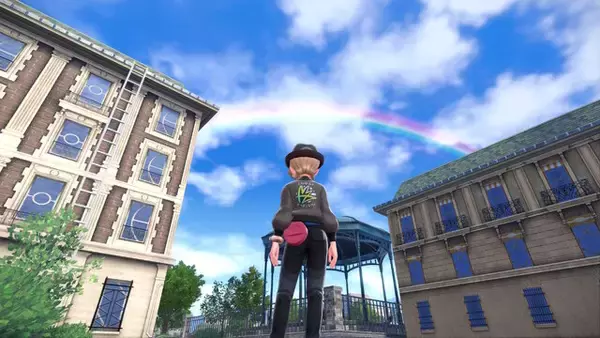 「『ポケモンZA』ではごく稀に「虹」を見られる―意外と気づきにくいミアレシティの天気模様」の画像