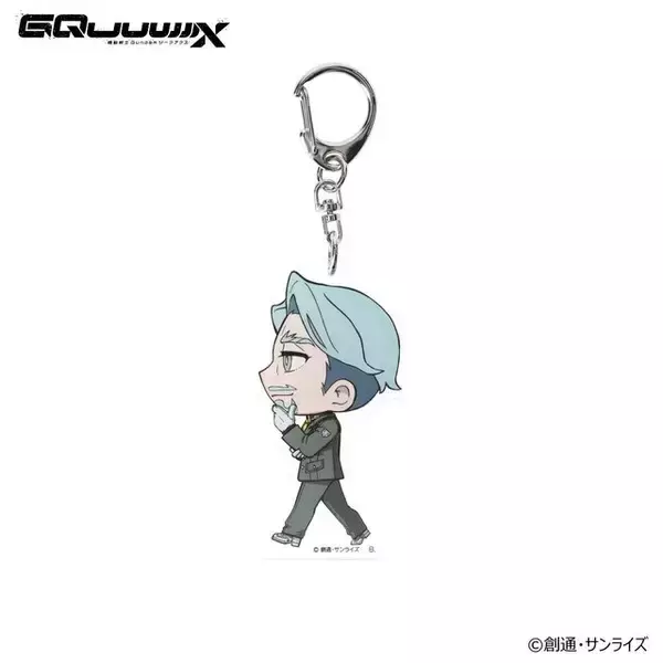 「可愛いデフォルメキャラが走る…！「ガンダム ジークアクス」より新グッズ発売―エンディングを切り取ったマチュとニャアンのアクリルスタンドも」の画像