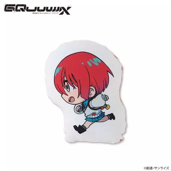 「可愛いデフォルメキャラが走る…！「ガンダム ジークアクス」より新グッズ発売―エンディングを切り取ったマチュとニャアンのアクリルスタンドも」の画像