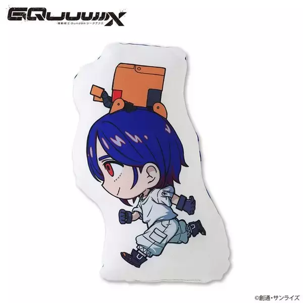 「可愛いデフォルメキャラが走る…！「ガンダム ジークアクス」より新グッズ発売―エンディングを切り取ったマチュとニャアンのアクリルスタンドも」の画像