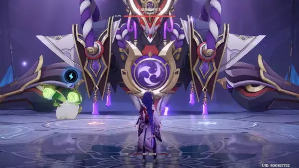 「『原神』新ボス「スカラマシュ」に特殊ボイスが発見される―条件は“「雷電将軍」で倒されること”」の画像