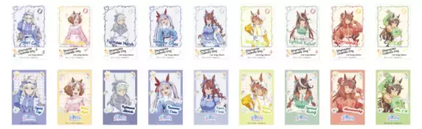 「オグリたちがメイド風のオリジナル衣装に！アニメ「ウマ娘 シングレ」キャラポップストアにて、限定描き下ろしグッズを展開」の画像