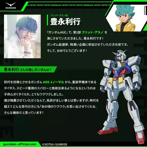「「全世界“ガンダム”総選挙」中間結果の上位20機発表！「νガンダム」やSEED系、さらに「ジークアクス」からもランクイン」の画像
