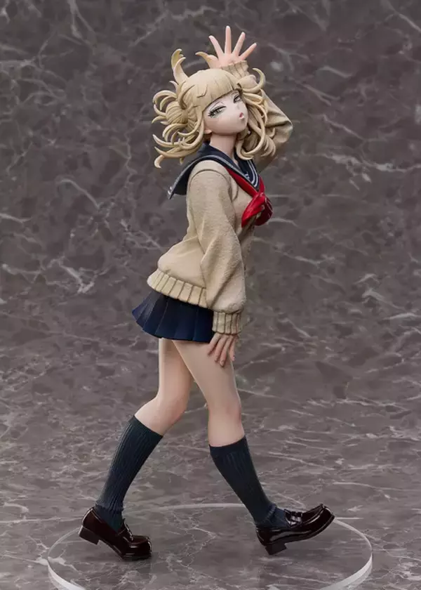 「「ちぅ。」と血を吸いたそうに見える表情が魅力的！「ヒロアカ」リラックスモードの「トガヒミコ」が1/4スケールでフィギュア化」の画像