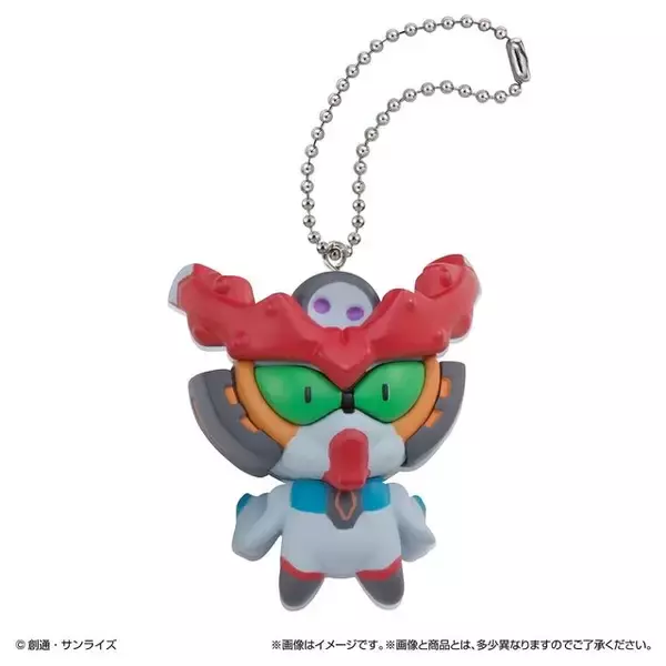 「騎士、武者、コマンドからジークアクスまで！「SDガンダムさん達スイングマスコット」5種がどれもコミカル」の画像