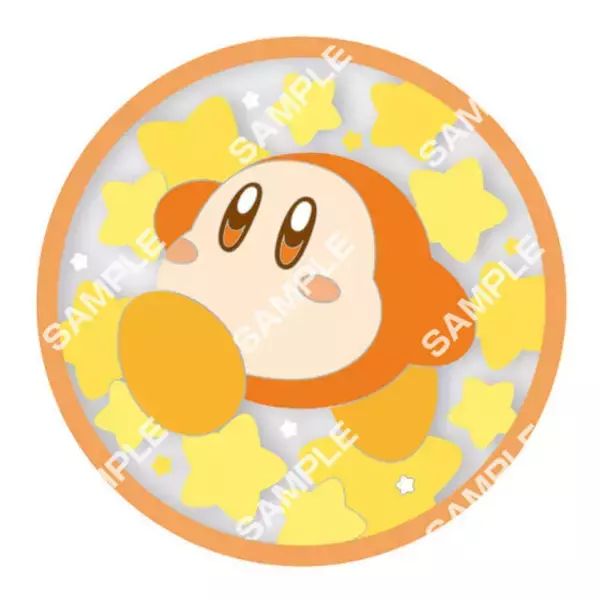 「わくわくなカービィが可愛い過ぎる…！ガシャポン『星のカービィ』クリアラバーコースター第3弾に、ダイカットデザイン含む全6種」の画像