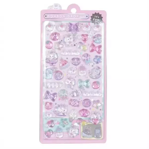 「「ボンボンドロップシール」よりオリジナル、文字シリーズなど全10柄が再販！3月中旬頃より入荷予定」の画像