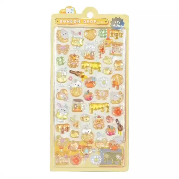 「「ボンボンドロップシール」よりオリジナル、文字シリーズなど全10柄が再販！3月中旬頃より入荷予定」の画像