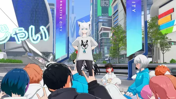 「ホロライブのメタバースに“新キャラ”ー『ホロアース』Ver.1.1.0がリリース、新人ガイドやサポートキャラクター登場」の画像