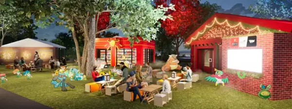 「ピカチュウら、でんきタイプがお出迎え！「横浜赤レンガ倉庫」の『ポケモン』ブースが見所満載ーミアレシティをイメージした装飾も素敵」の画像