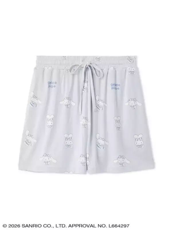 「ジェラート ピケから「ハローキティ＆シナモロール」のコラボコレクション登場！カーディガンやセットアップ、Tシャツなど豊富なデザイン」の画像