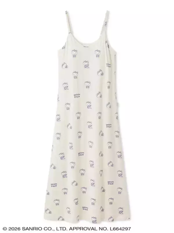 「ジェラート ピケから「ハローキティ＆シナモロール」のコラボコレクション登場！カーディガンやセットアップ、Tシャツなど豊富なデザイン」の画像