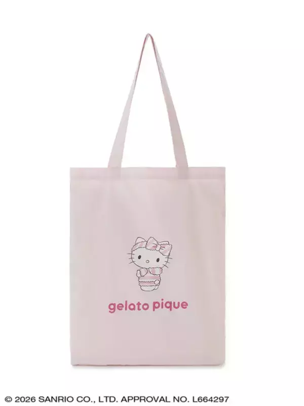 「ジェラート ピケから「ハローキティ＆シナモロール」のコラボコレクション登場！カーディガンやセットアップ、Tシャツなど豊富なデザイン」の画像