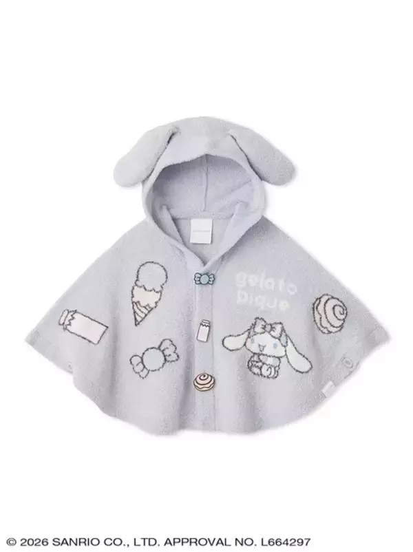 「ジェラート ピケから「ハローキティ＆シナモロール」のコラボコレクション登場！カーディガンやセットアップ、Tシャツなど豊富なデザイン」の画像