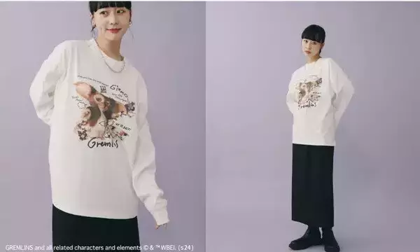 「映画「グレムリン」公開40周年にあわせて、秋冬アパレルが新登場！ギズモを精密に刺繍したスウェットやトレーナーなど性別を問わないデザイン」の画像