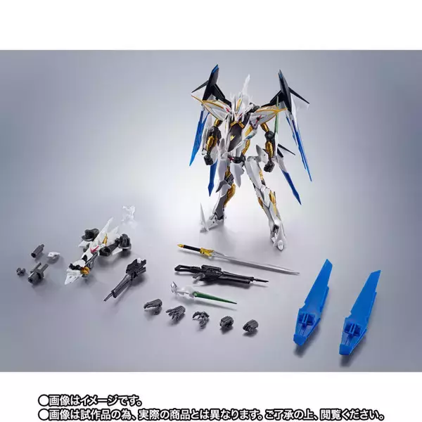 「「クロスアンジュ」より主人公機「ヴィルキス」がROBOT魂に出撃！飛翔形態から駆逐形態への変形も再現」の画像