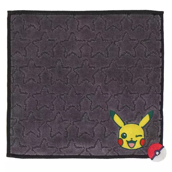 「ピカチュウ、イーブイなどが可愛くデザイン！『ポケモン』新作ハンカチが販売中―アップリケ刺繡のタオルハンカチも」の画像
