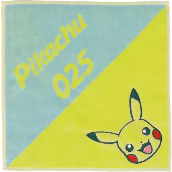 「ピカチュウ、イーブイなどが可愛くデザイン！『ポケモン』新作ハンカチが販売中―アップリケ刺繡のタオルハンカチも」の画像