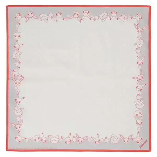 「ピカチュウ、イーブイなどが可愛くデザイン！『ポケモン』新作ハンカチが販売中―アップリケ刺繡のタオルハンカチも」の画像