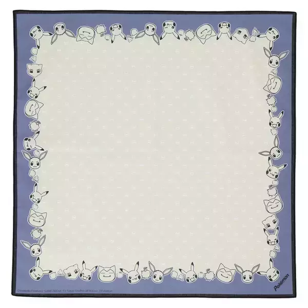 「ピカチュウ、イーブイなどが可愛くデザイン！『ポケモン』新作ハンカチが販売中―アップリケ刺繡のタオルハンカチも」の画像