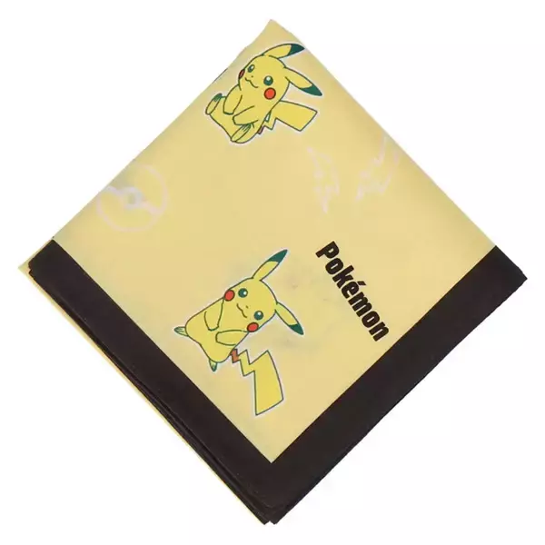 「ピカチュウ、イーブイなどが可愛くデザイン！『ポケモン』新作ハンカチが販売中―アップリケ刺繡のタオルハンカチも」の画像