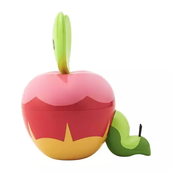 「『ポケモン』カジッチュ型ケース入りの「あまーい＆すっぱいりんご味グミ」2月14日発売―作中では“告白でプレゼントすると結ばれる”というウワサも」の画像