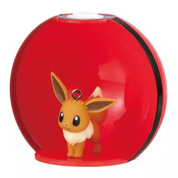 「『ポケモン』ビッグサイズのガシャポンフィギュア第5弾！カイリューやイーブイなど、モンスターボール型カプセルに入った全5種」の画像