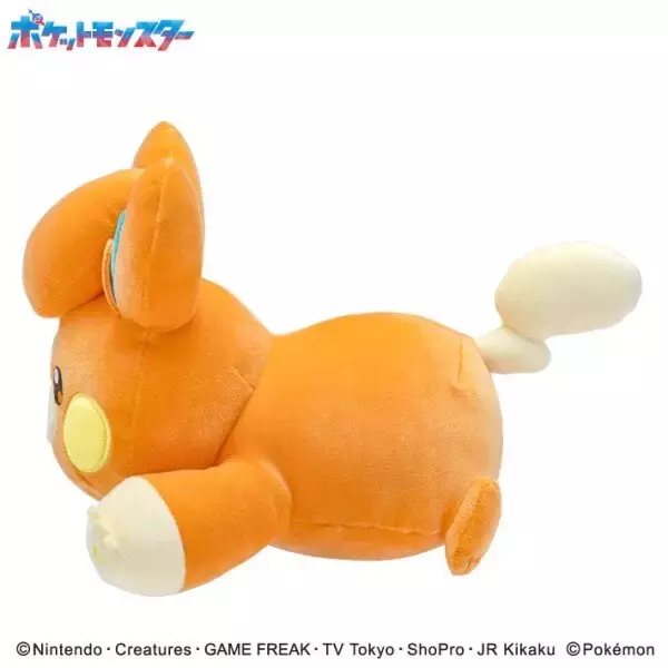 「『ポケモン』「パモ」の背中に腕が置ける…！デスクワークを支える、可愛くて便利な腕枕ぬいぐるみが予約受付開始」の画像