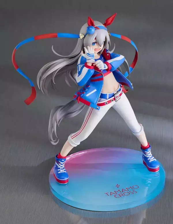 「引き締まったウエストライン！『ウマ娘』“白い稲妻”「タマモクロス」1/7スケールフィギュアが予約受付開始」の画像
