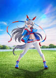 「引き締まったウエストライン！『ウマ娘』“白い稲妻”「タマモクロス」1/7スケールフィギュアが予約受付開始」の画像2