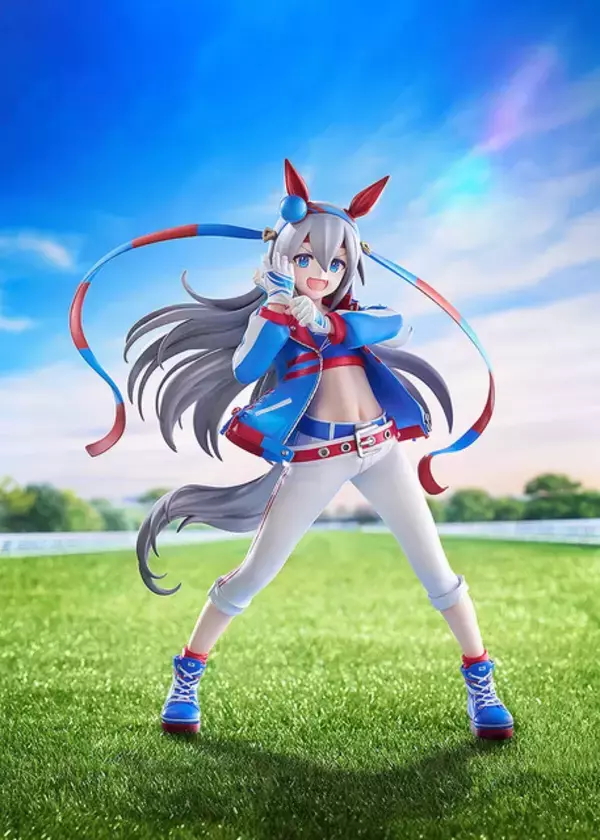 「引き締まったウエストライン！『ウマ娘』“白い稲妻”「タマモクロス」1/7スケールフィギュアが予約受付開始」の画像