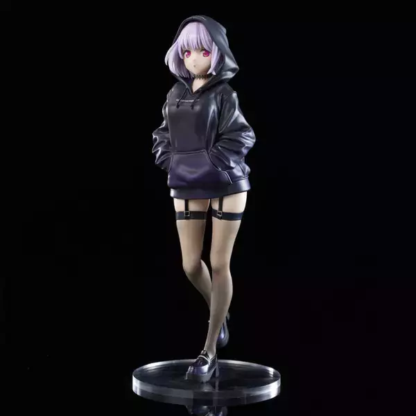 「ガーターベルトに包まれた太ももの魅力！『グリッドマンユニバース』新条アカネが「ZOZOTOWNコラボ衣装」でフィギュア化」の画像
